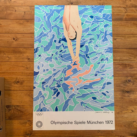 Pop Art Plakat Olympische Spiele 1972