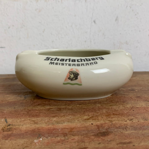 Vintage Aschenbecher Scharlachberg Meisterbrand