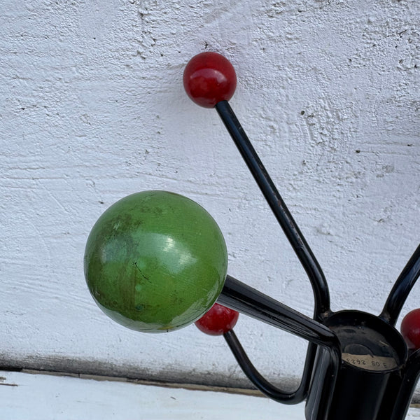 Vintage Mid Century Atomic Garderobenständer von Roger Feraud
