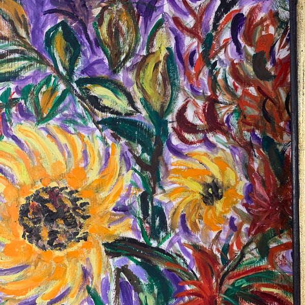 Ölgemälde Sommerblumen von Lothar Malskat