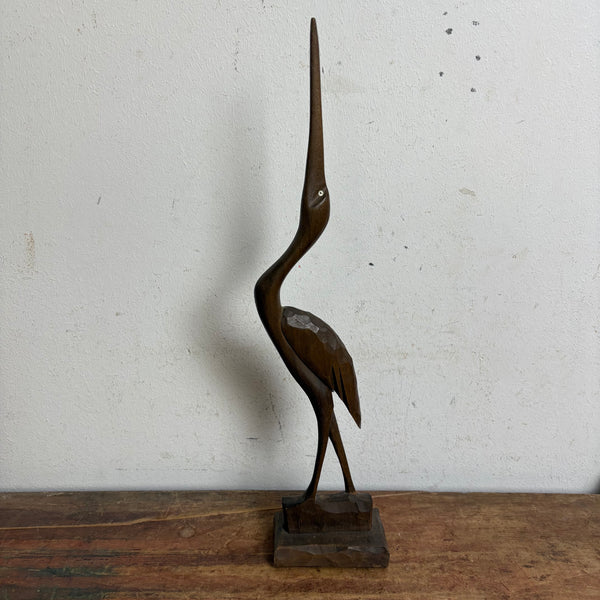 Mid Century Deko Kranich