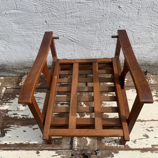 Bauhaus Stil Pascha Sessel von Wilhelm Büning für Patentstuhlfabrik Hager