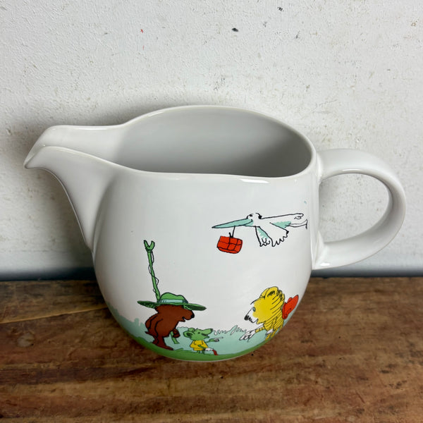 Vintage Kindergeschirr Kanne Krug Janosch Panama von Thomas Rosenthal