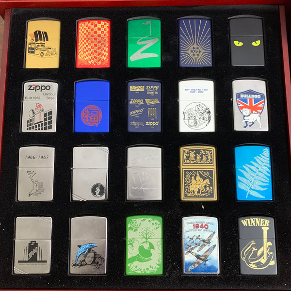 111 Zippo Feuerzeug Sammlung