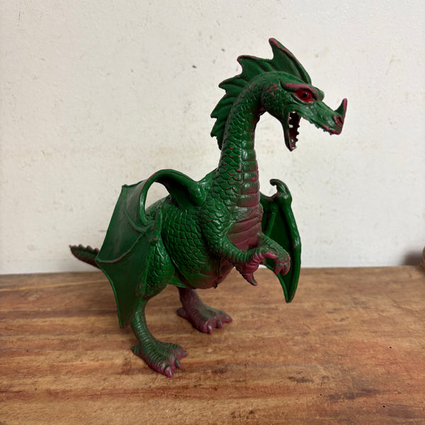 Vintage Aktionfigur Godzilla Style Zweiköpfiger Drache von Chitech