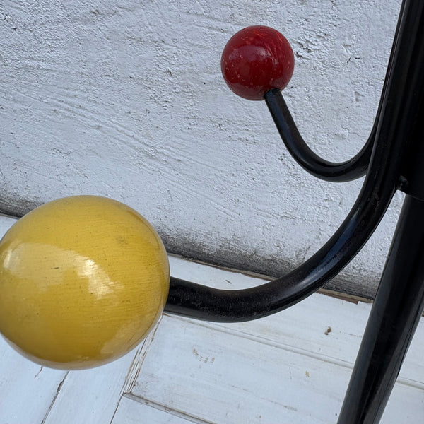 Vintage Mid Century Atomic Garderobenständer von Roger Feraud