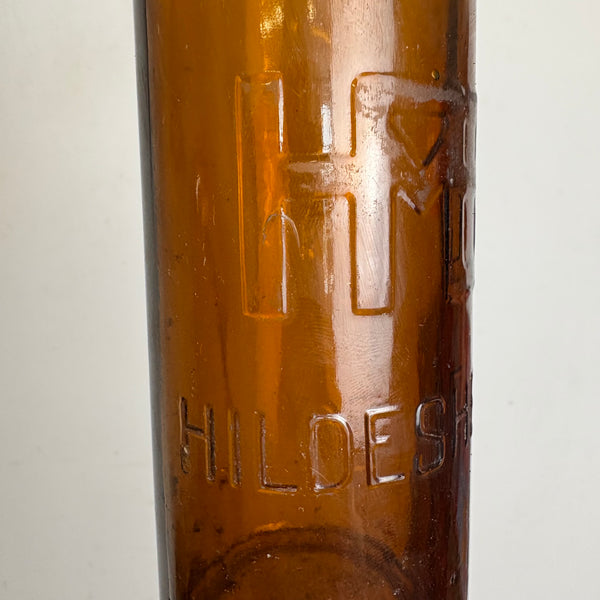 Antike Bügelverschluss Bierflasche Hildesheimer Aktien Brauerei