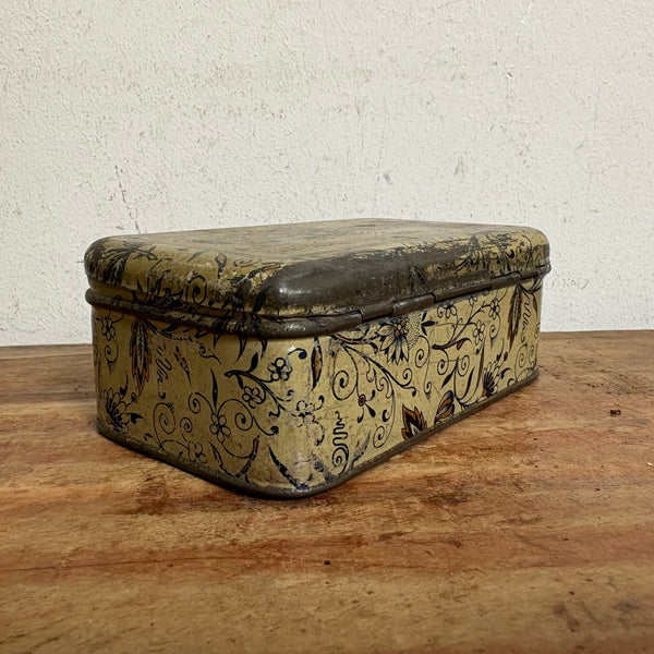 Vintage Blechdose Meissner Nahmaschinen Fabrik