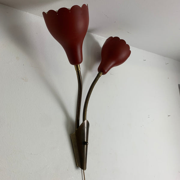 Vintage Mid Century Wandlampe