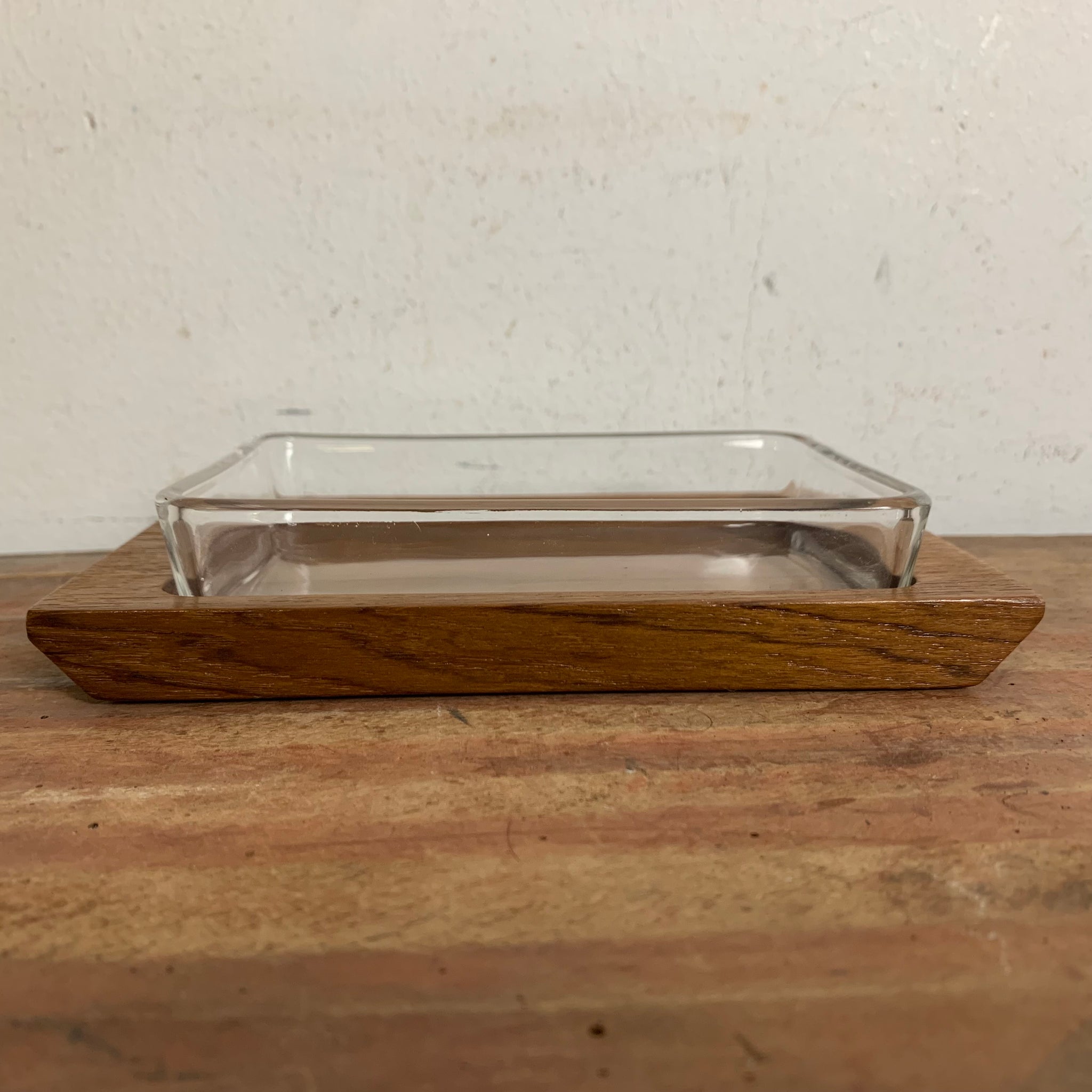 Vintage Mid Century Danish Design Wooden Tray