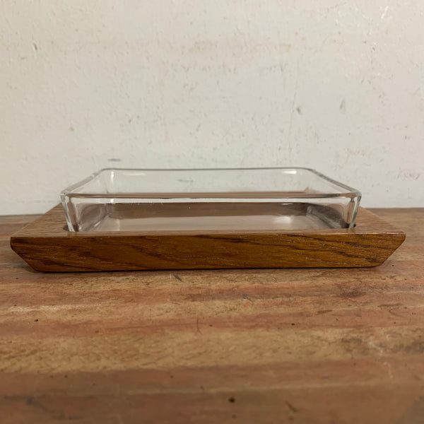 Vintage Mid Century Danish Design Wooden Tray