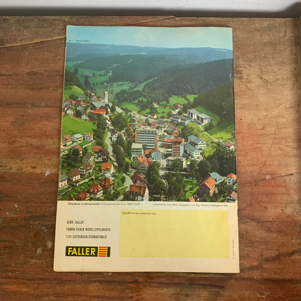 Vintage Jahres Katalog 69/70 Faller