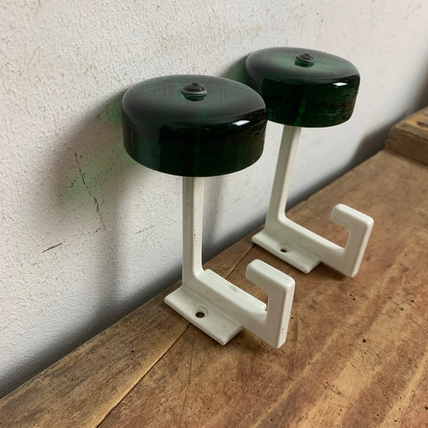 2 vintage Garderobenhaken