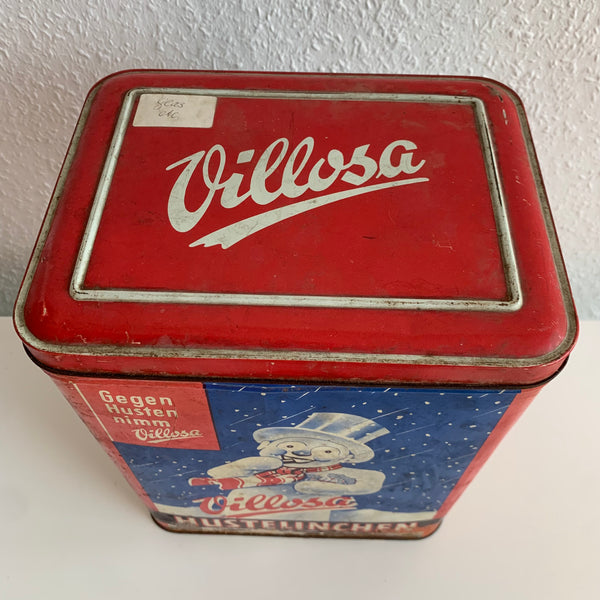 Vintage Blechdose Hustelinchen von Villosa