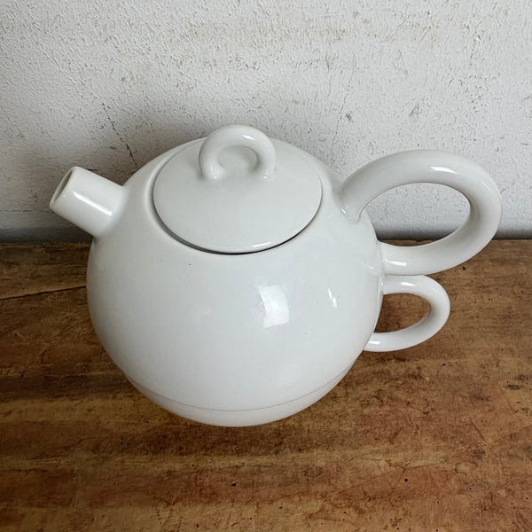 Vintage Porzellan Kanne Tea for One Set von Matteo Thun für Arzberg