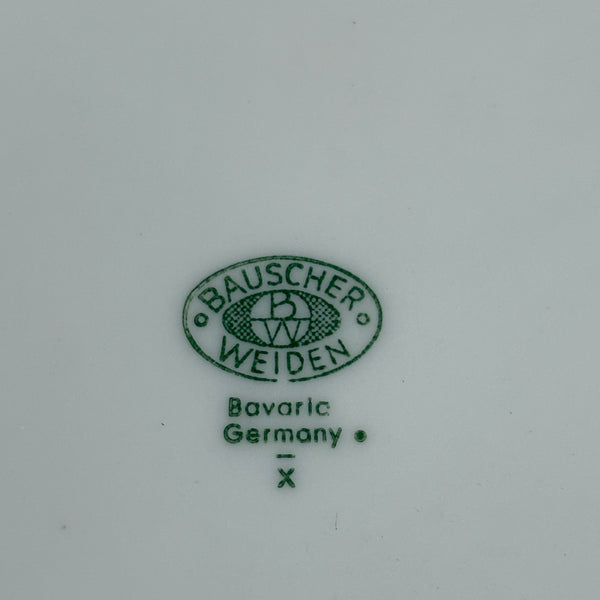 Art Deco Porzellan Teekanne von Bauscher Weiden mit Thermohaube von WMF