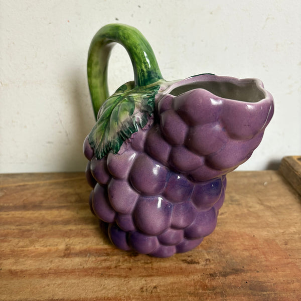 Vintage Wein Krug in Form einer Weintraube