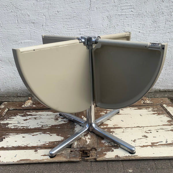 Vintage Design Klappbarer Esstisch Plano von Piretti für Anonima Castelli