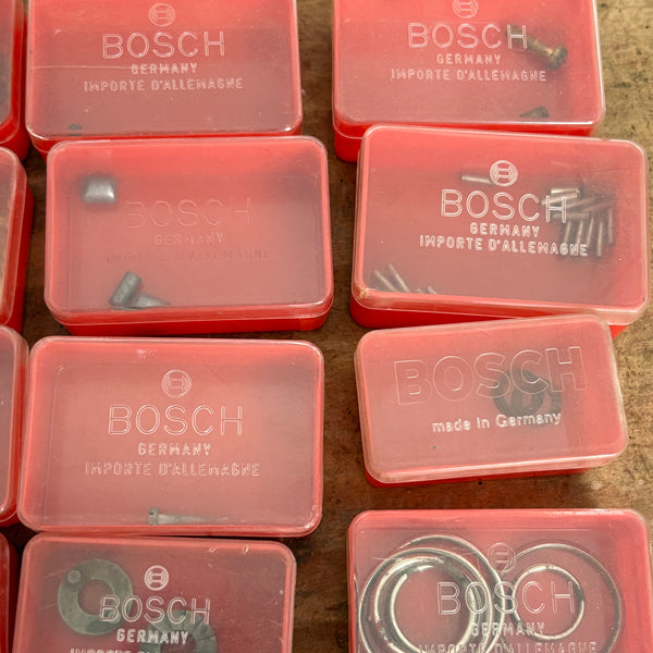 Konvolut 20 Stück Bosch Plastik Boxen für Ersatzteile