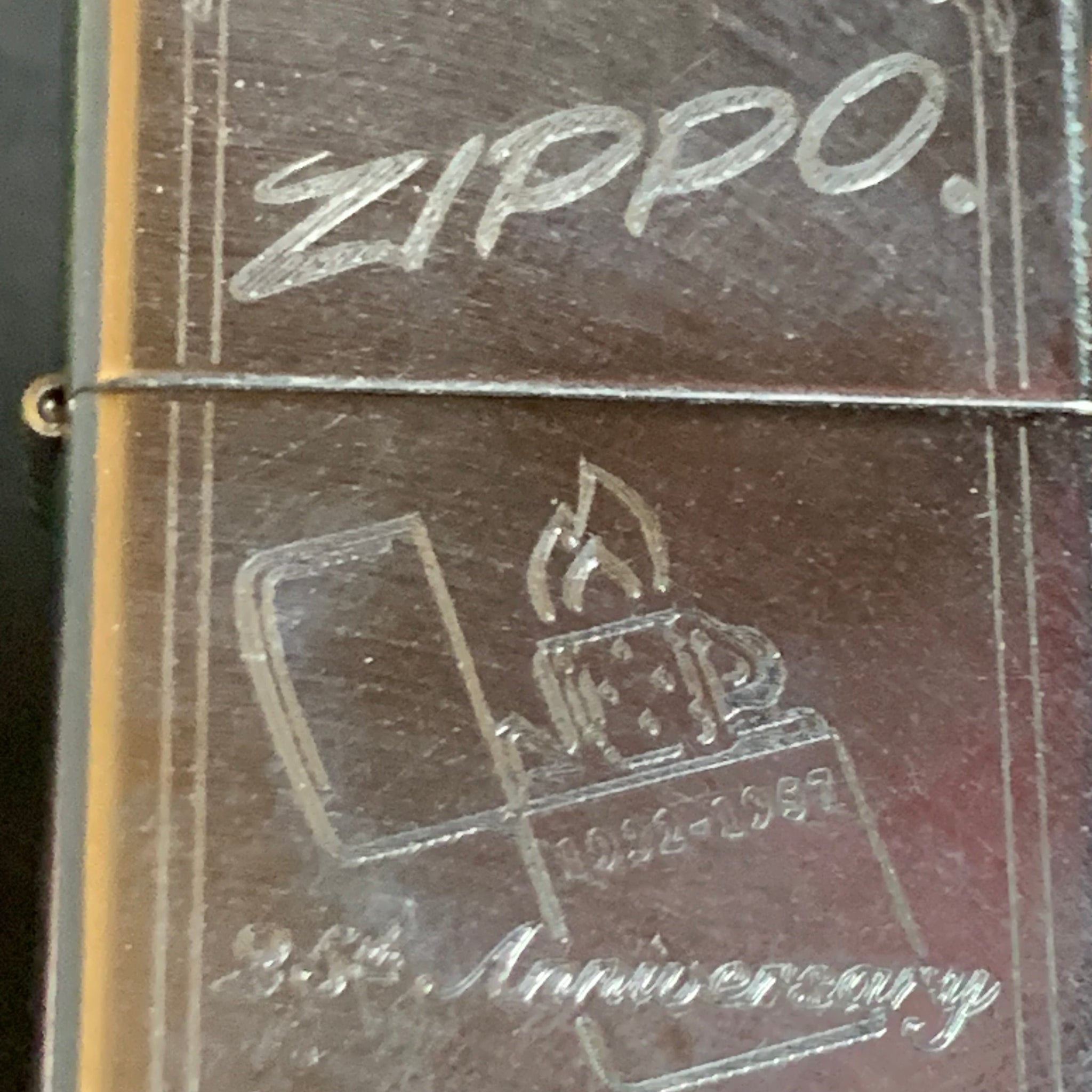 Zippo Feuerzeug 25th Anniversary