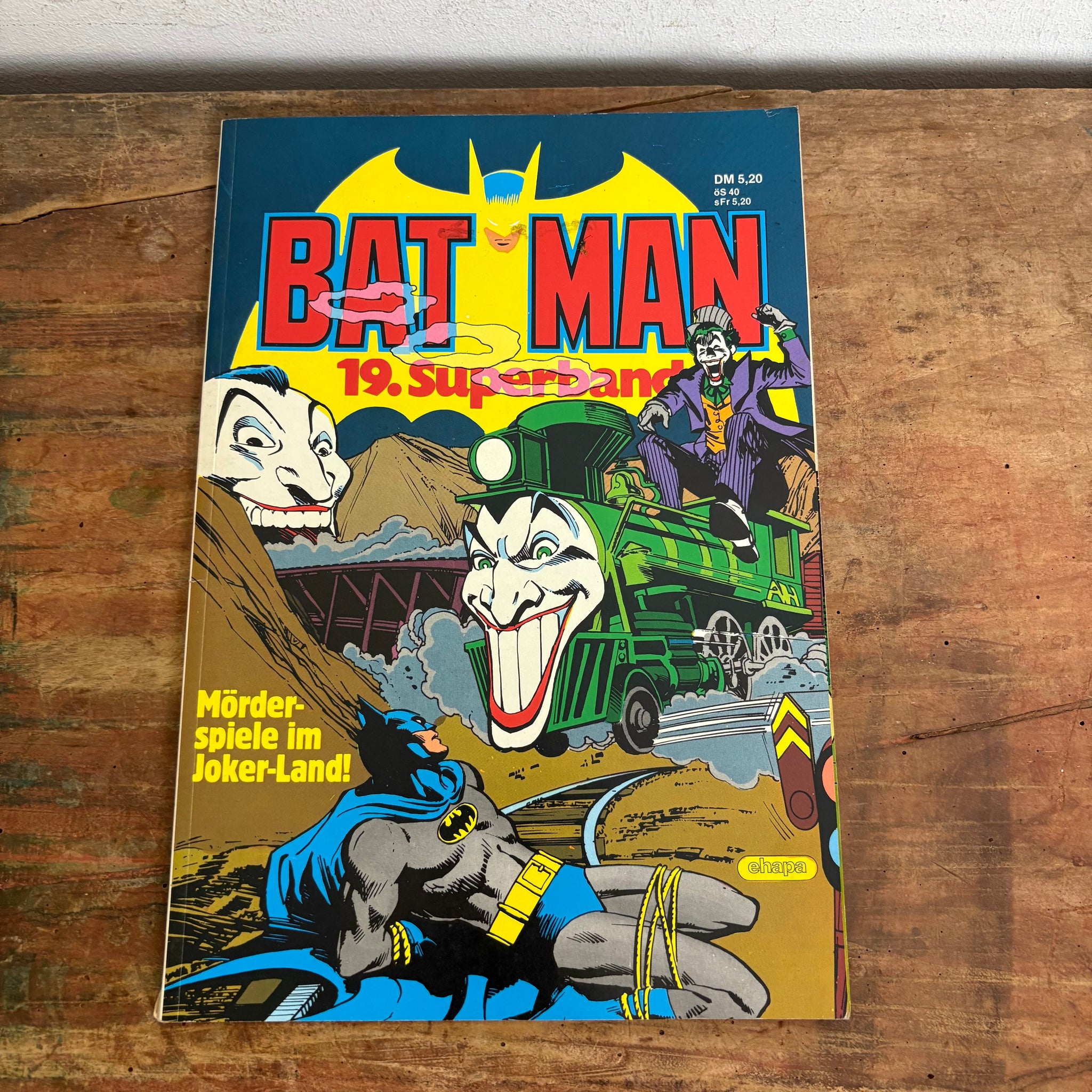 Comic Batman Superband Nr. 19 Möderspiele im Joker-Land!