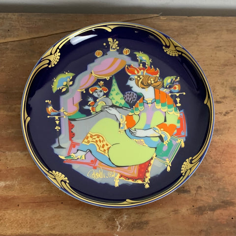 Sammelteller Das Zauberpferd von Björn Wiinblad für Rosenthal