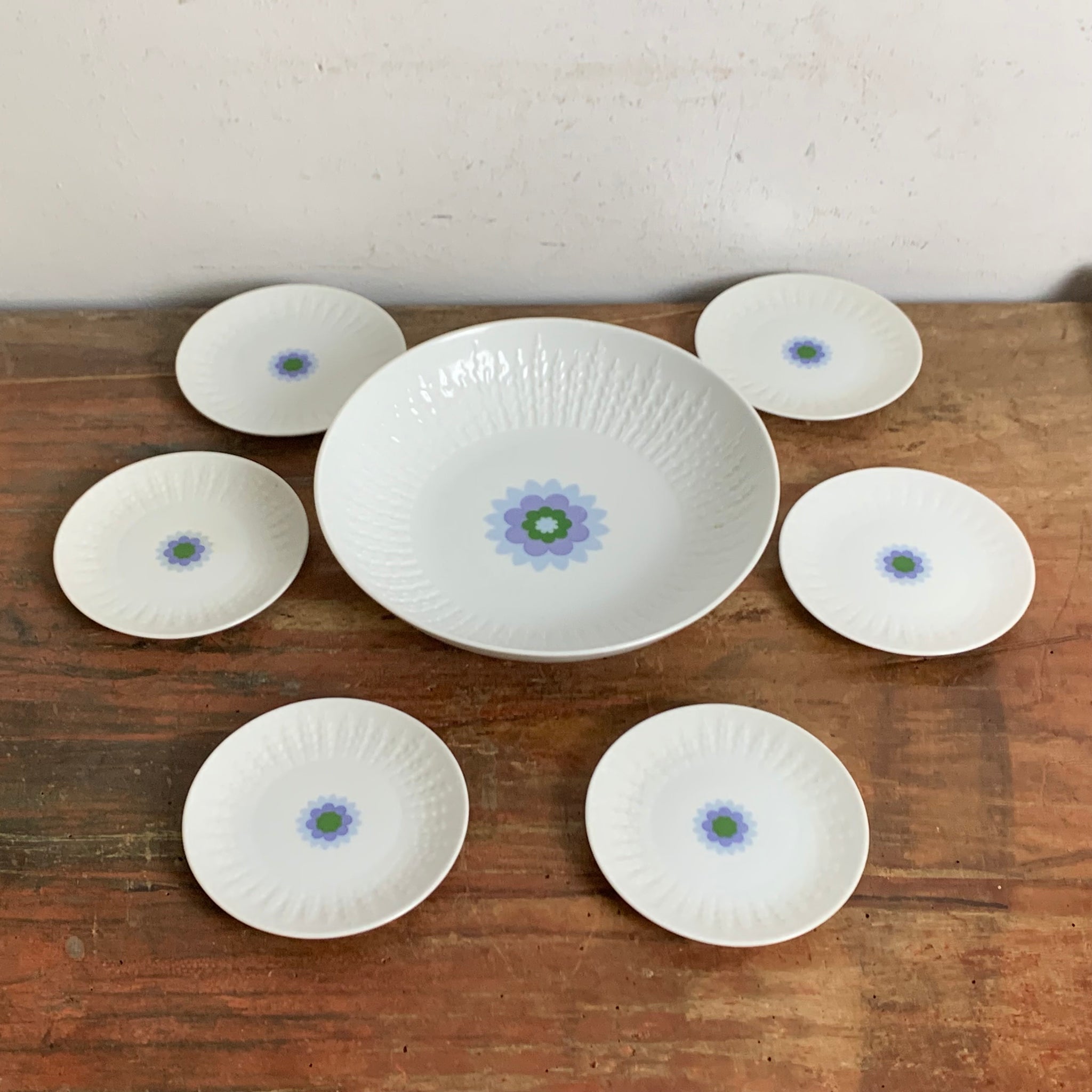 Vintage Mid Century Konfekt Schalen Set von Hutschenreuther – Trödelfuchs Vintage Shop