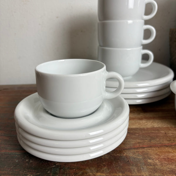 Vintage Design Porzellan Geschirr Rondo von Carl-Gustaf Jahnsson für Ikea