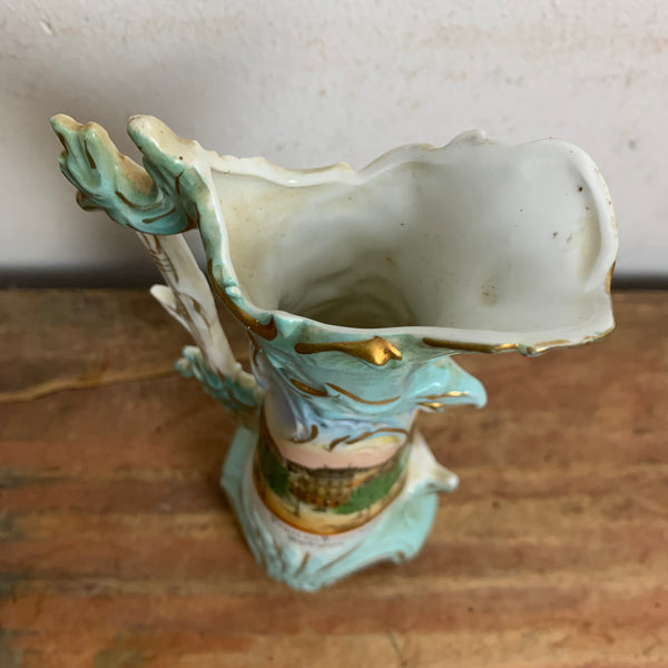 Jugendstil Andenken Vase Bremerhaven Marktplatz