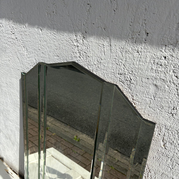Original großer Art Deco Spiegel