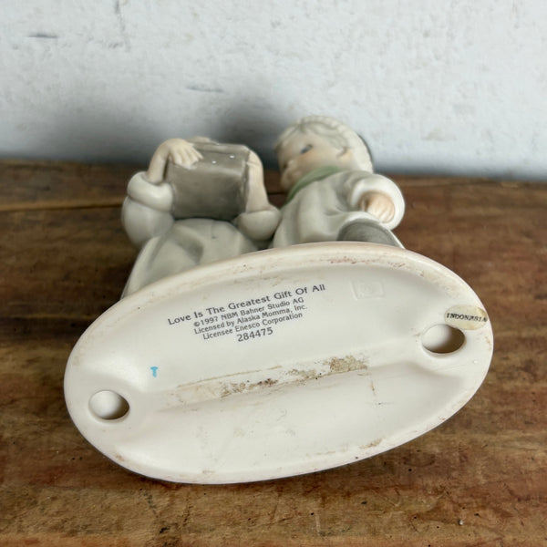 Vintage Figur Love Is The Greatest Gift Of All