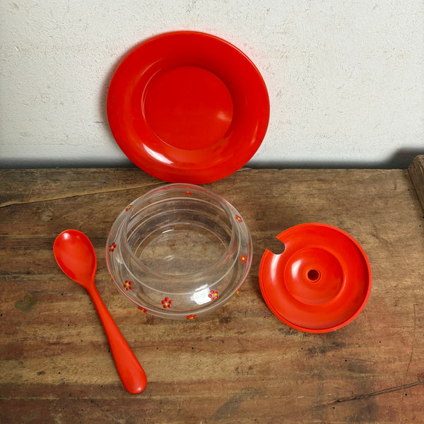 Vintage Mid Century Marmeladen Topf