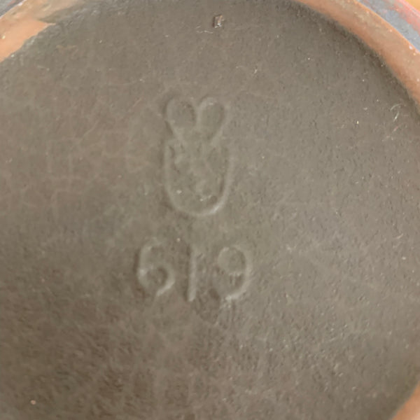 Vintage Keramik Vase von Ursula Beyrau für Gräflich Ortenburg 619