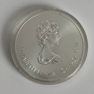 10 Silber Dollar Kanada Olympische Spiele Montreal 1974