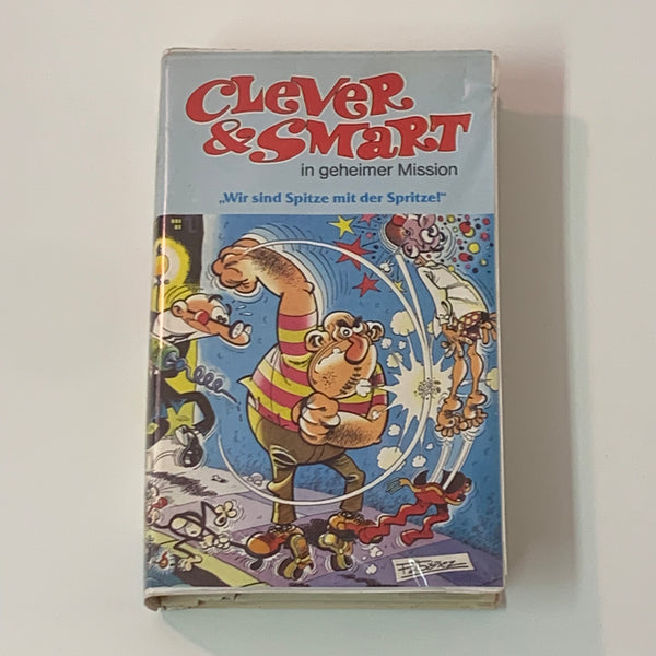 VHS Video Kassette Clever & Smart In geheimer Mission