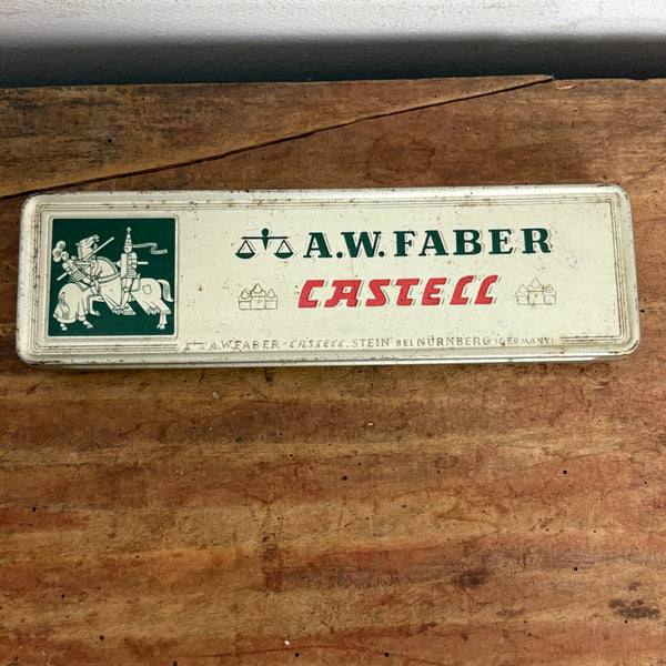 Vintage Blechdose A. W. Faber Castell