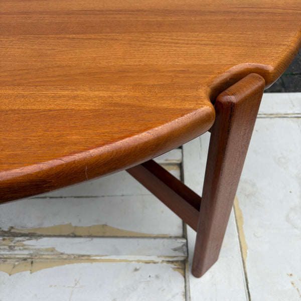Vintage Dänischer Teak Couchtisch von Niels Bach für Randers Møbelfabrik