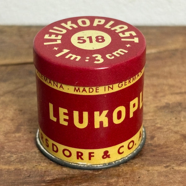 Vintage Blechdose Leukoplast