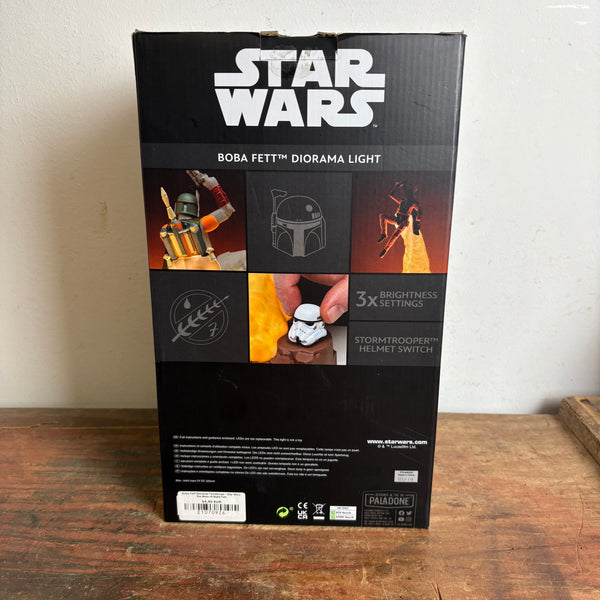 Kultige Boba Fett Diorama Lampe