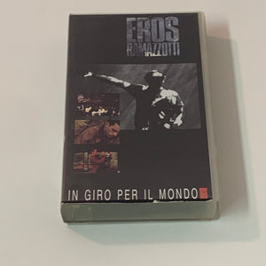 VHS Video Kassette Eros Ramazzotti In Giro Per Il Mondo