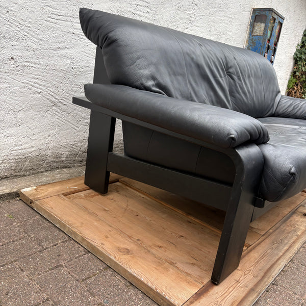 Postmodernes deutsches Brutalistisches Sofa von Rolf Benz für Musterring