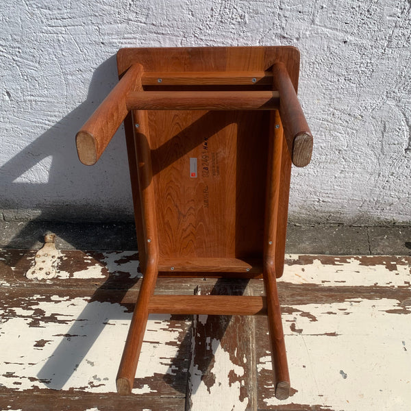 Vintage Dänischer Teak Beistelltisch von Niels Bach für Randers Møbelfabrik