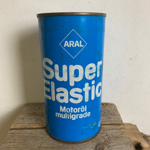 Vintage Öldose Aral gefüllt