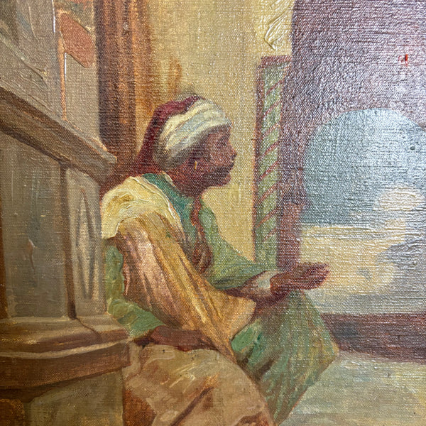 Ölgemälde arabisches Viertel Orient