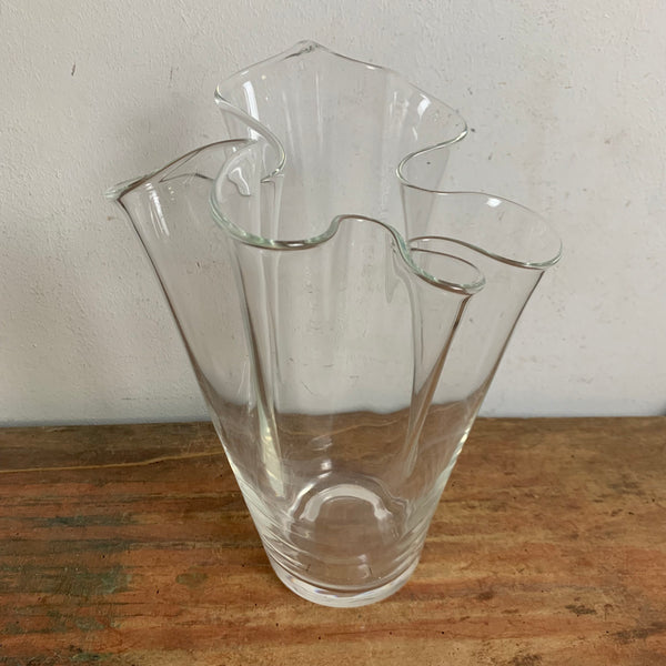 Vintage Falten Vase