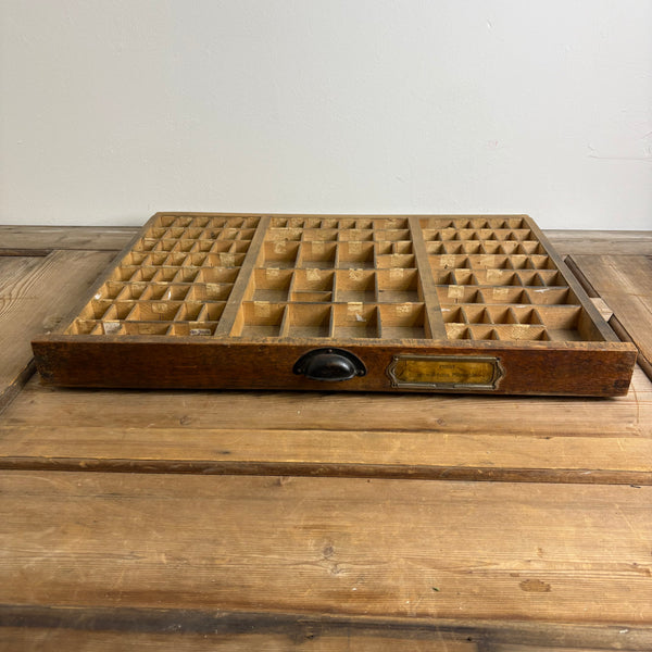 Antiker Setzkasten