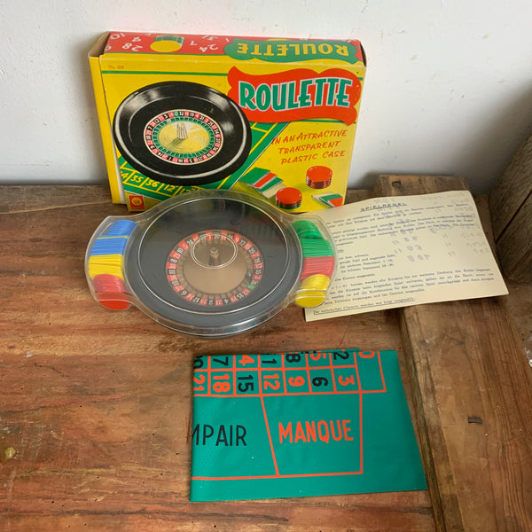 Vintage Gesellschaftsspiel Roulette von OK