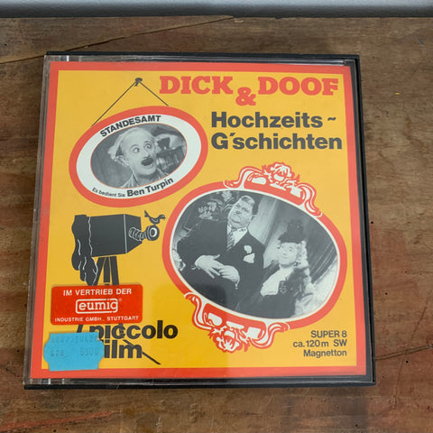 Dick & Doof Hochzeits G‘schichten Super 8 Film