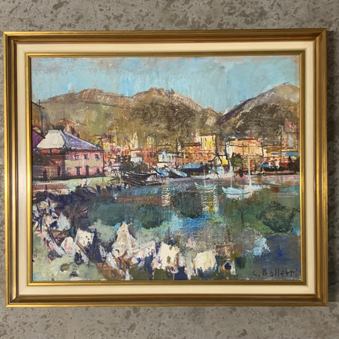 Ölgemälde Porto Venere von C. Boletti