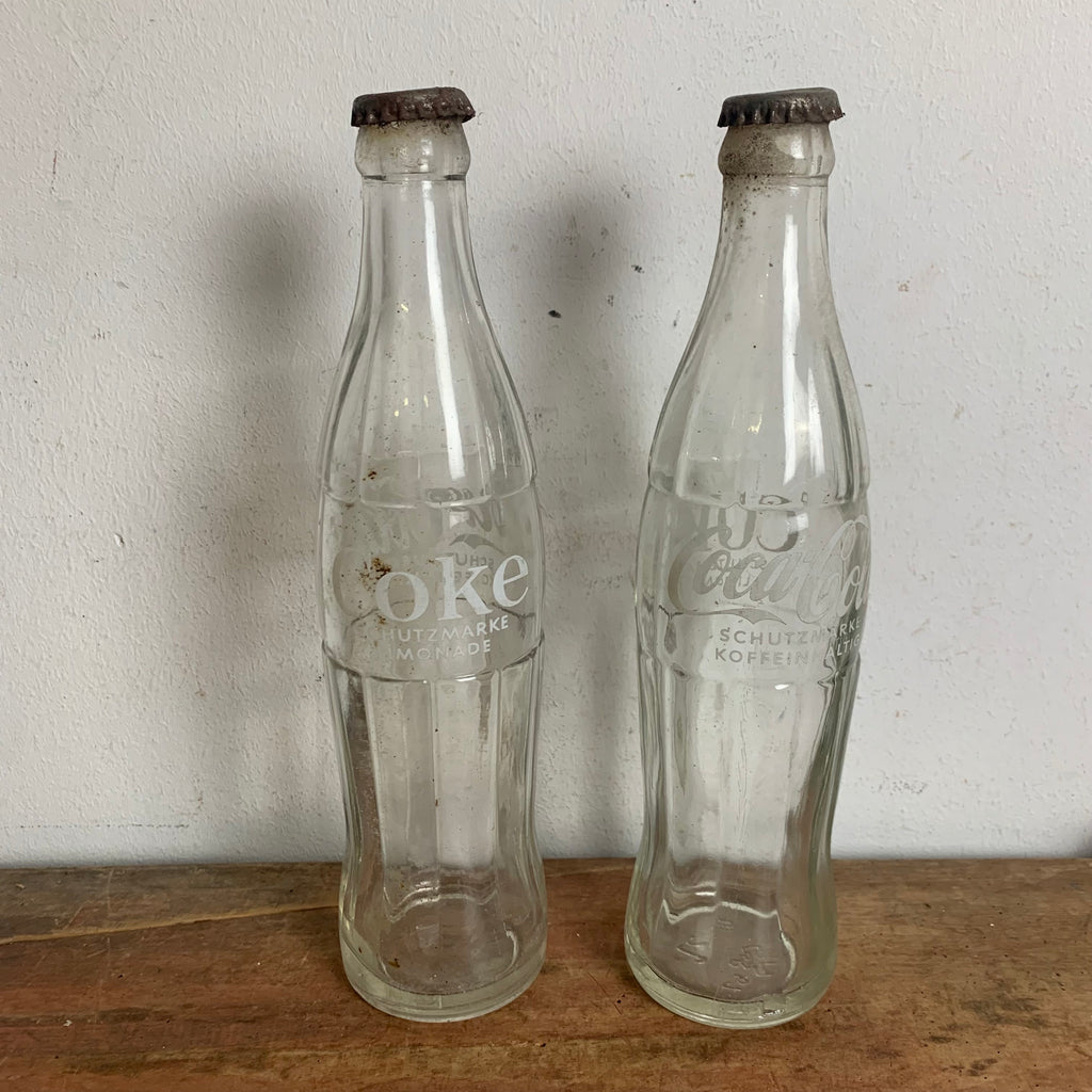 2 Alte Coca Cola 0 33 Liter Flaschen Tr delfuchs Vintage Shop 2-alte-coca-cola-0-33-liter-flaschen-tr-delfuchs-vintage-shop